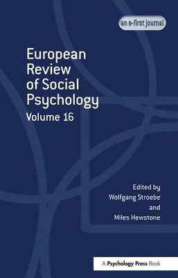 European Review of Social Psychology: Volume 16