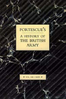 Fortescue's History of the British Army: Volume XIII Maps