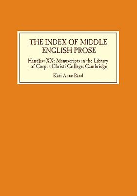 The Index of Middle English Prose