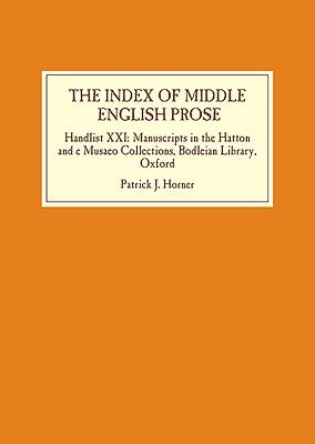 The Index of Middle English Prose