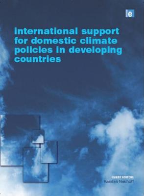 International Support for Domestic Climate Policies in Developing Countries