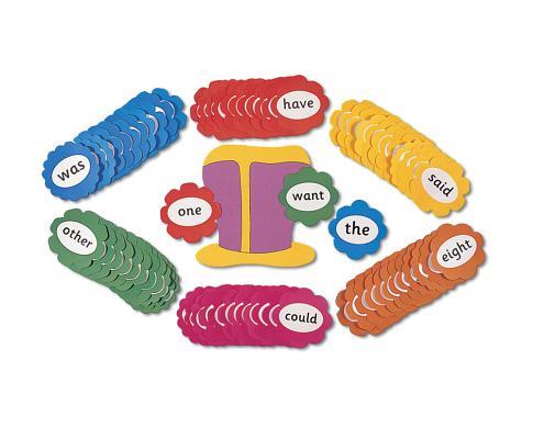 Jolly Phonics Tricky Word Wall Flowers