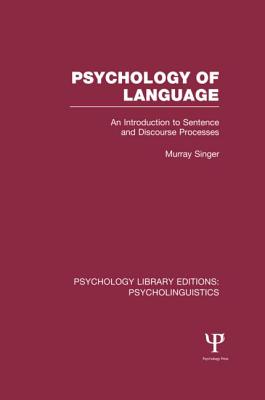 Psychology of Language (PLE: Psycholinguistics)