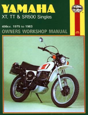 Yamaha XT, TT & SR500 Singles (75 - 83) Haynes Repair Manual