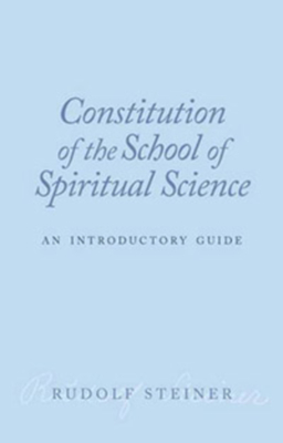 Constitution of the School of Spiritual Science