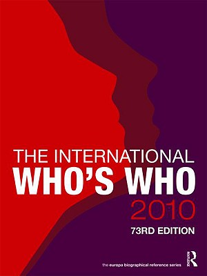 The International Who's Who 2010