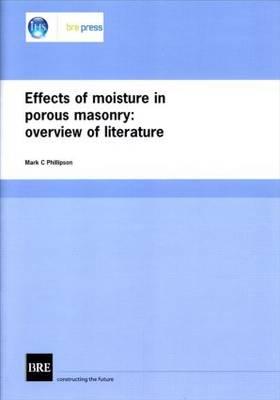 Effects of Moisture in Porous Masonry