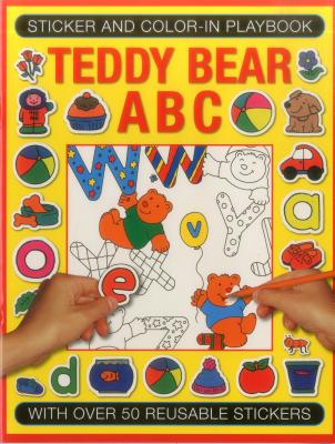 Sticker and Colour-in Playbook: Teddy Bear ABC