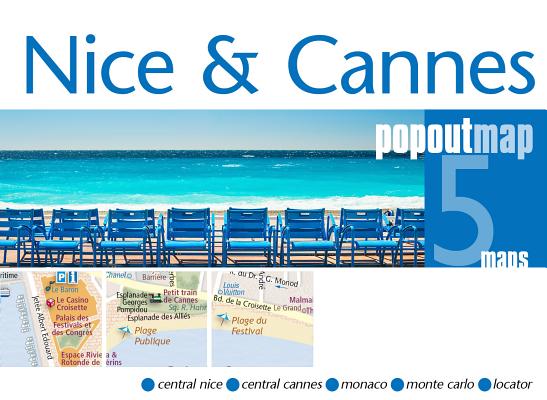 Nice & Cannes PopOut Map