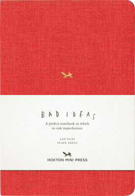 A Notebook for Bad Ideas (red/unlined)