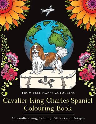 Cavalier King Charles Spaniel Colouring Book