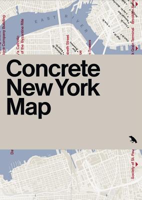 Concrete New York Map