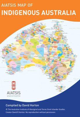 A3 flat AIATSIS map Indigenous Australia