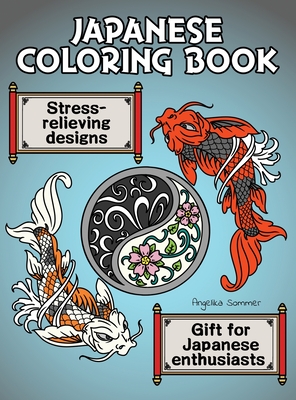 Japanese Coloring Book