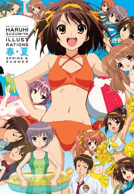 Haruhi Suzumiya Illustrations: Spring & Summer