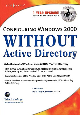 Configuring Windows 2000 without Active Directory