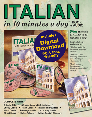 ITALIAN in 10 minutes a day (R) BOOK + AUDIO