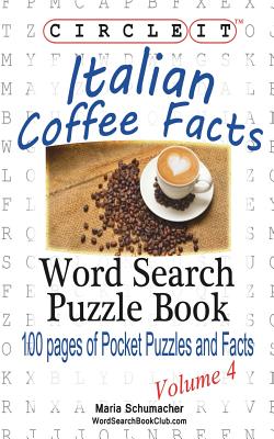 Circle It, Italian Coffee Facts, Word Search, Puzzle Book