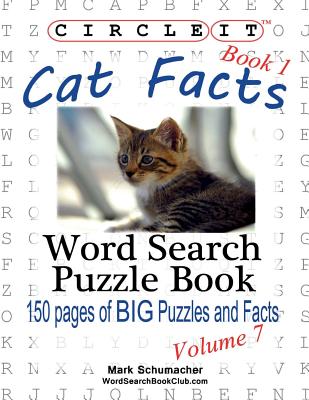 Circle It, Cat Facts, Book 1, Word Search, Puzzle Book