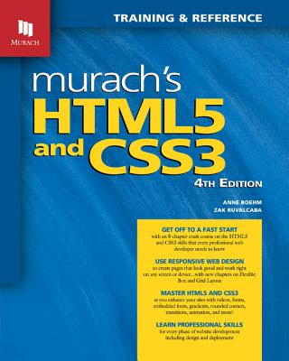 Murach's HTML5 and CSS3, 4th Edition