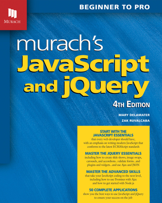 Murachs JavaScript and jQuery