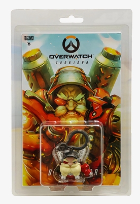 Overwatch Torbjorn Comic Book and Backpack Hanger