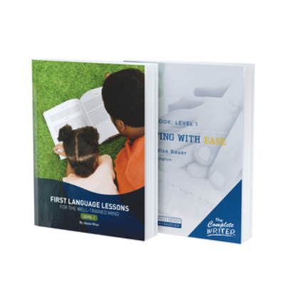 First Grade Writing and Grammar Bundle – Combining Writing With Ease and First Language Lessons
