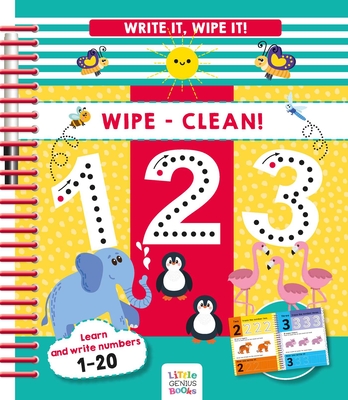 Write it, Wipe It! Wipe-Clean 123