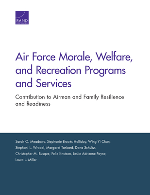 Air Force Morale, Welfare, and Recreation Programs and Services