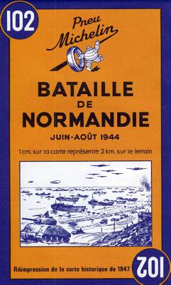 Battle of Normandy - Michelin Historical Map 102