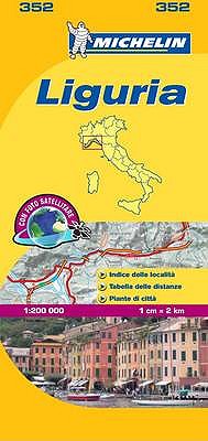 Liguria - Michelin Local Map 352