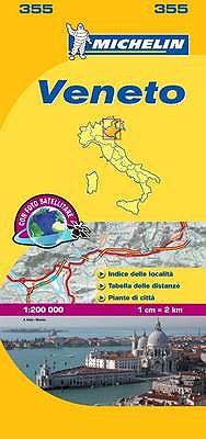 Veneto - Michelin Local Map 355