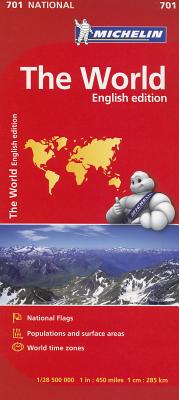 The World - Michelin National Map 701