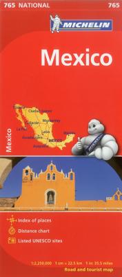 Mexico - Michelin National Map 765