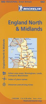 Northern England - Michelin Regional Map 502