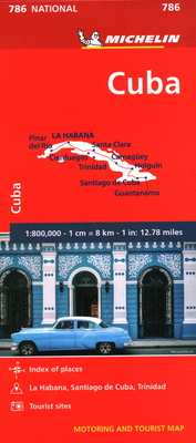 Cuba - Michelin National Map 786