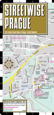 Streetwise Prague Map - Laminated City Center Street Map of Prague, Czech-Republic