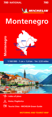 Montenegro - Michelin National Map 780