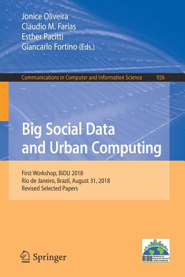 Big Social Data and Urban Computing