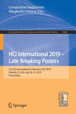 HCI International 2019 - Late Breaking Posters