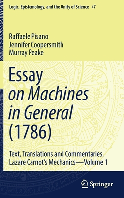 Essay on Machines in General (1786)