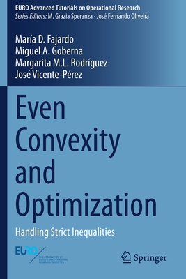 Even Convexity and Optimization