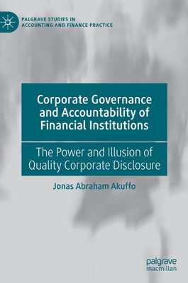 Corporate Governance and Accountability of Financial Institutions