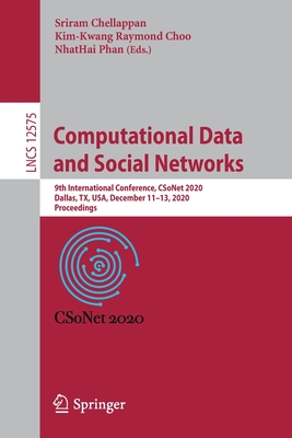 Computational Data and Social Networks