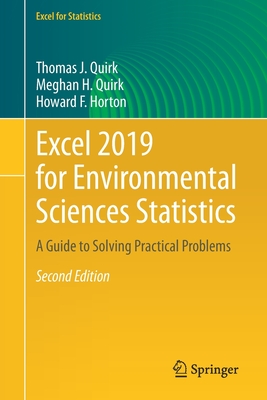 Excel 2019 for Environmental Sciences Statistics