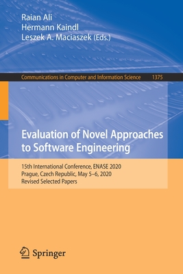 Evaluation of Novel Approaches to Software Engineering