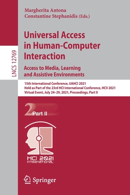 Universal Access in Human-Computer Interaction. Access to Media, Learning and Assistive Environments