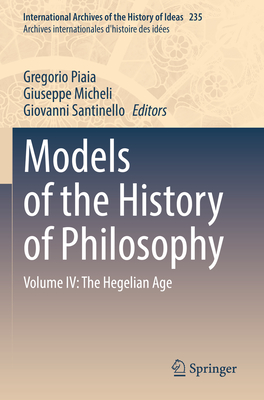 Models of the History of Philosophy