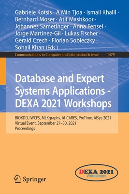 Database and Expert Systems Applications - DEXA 2021 Workshops