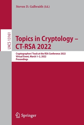 Topics in Cryptology - CT-RSA 2022